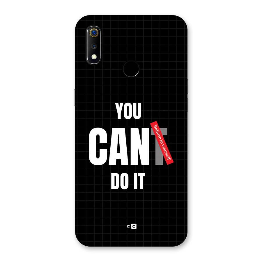You Can Do It Back Case for Realme 3