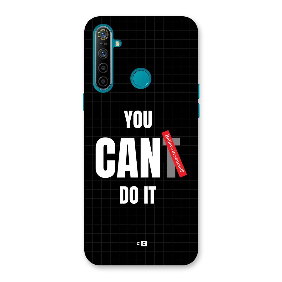 You Can Do It Back Case for Realme 5i