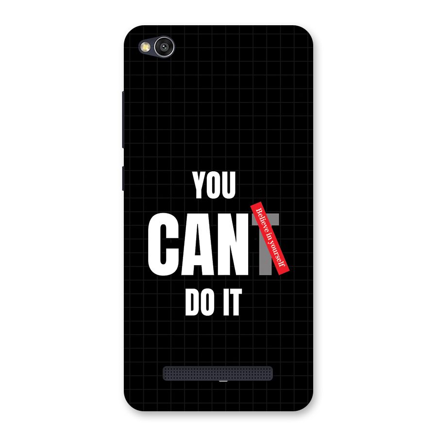 You Can Do It Back Case for Redmi 4A