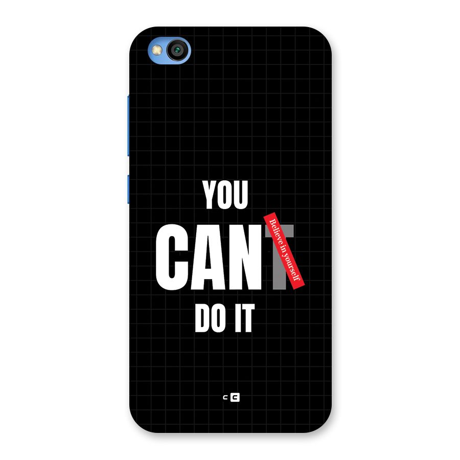 You Can Do It Back Case for Redmi Go