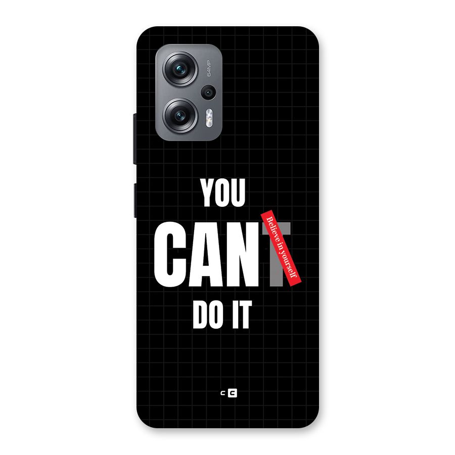 You Can Do It Back Case for Redmi K50i