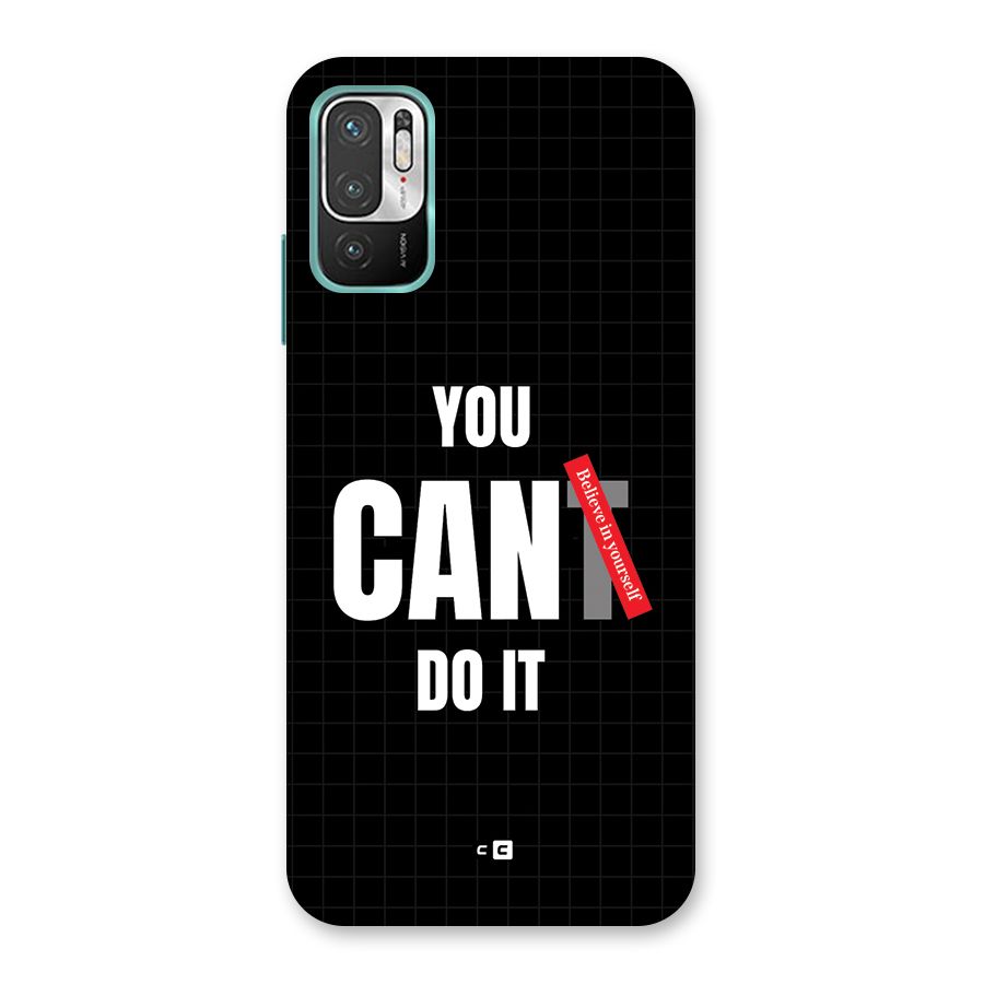 You Can Do It Back Case for Redmi Note 10T 5G