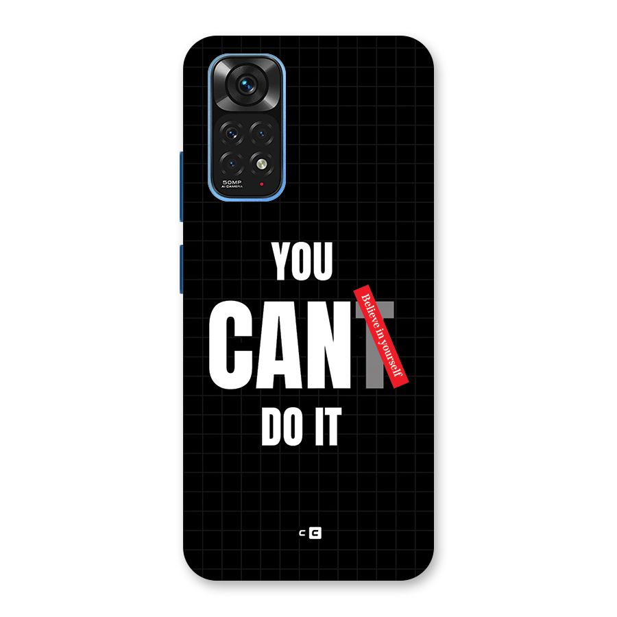 You Can Do It Back Case for Redmi Note 11S
