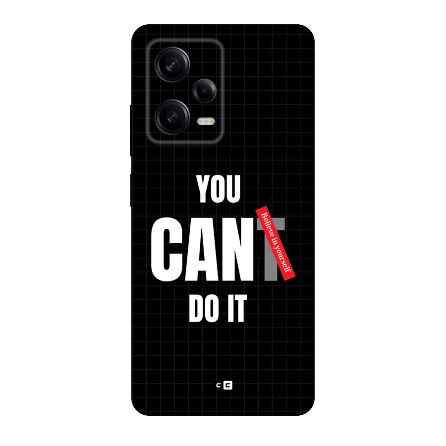 You Can Do It Back Case for Redmi Note 12 Pro