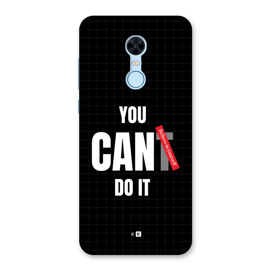 You Can Do It Back Case for Redmi Note 5