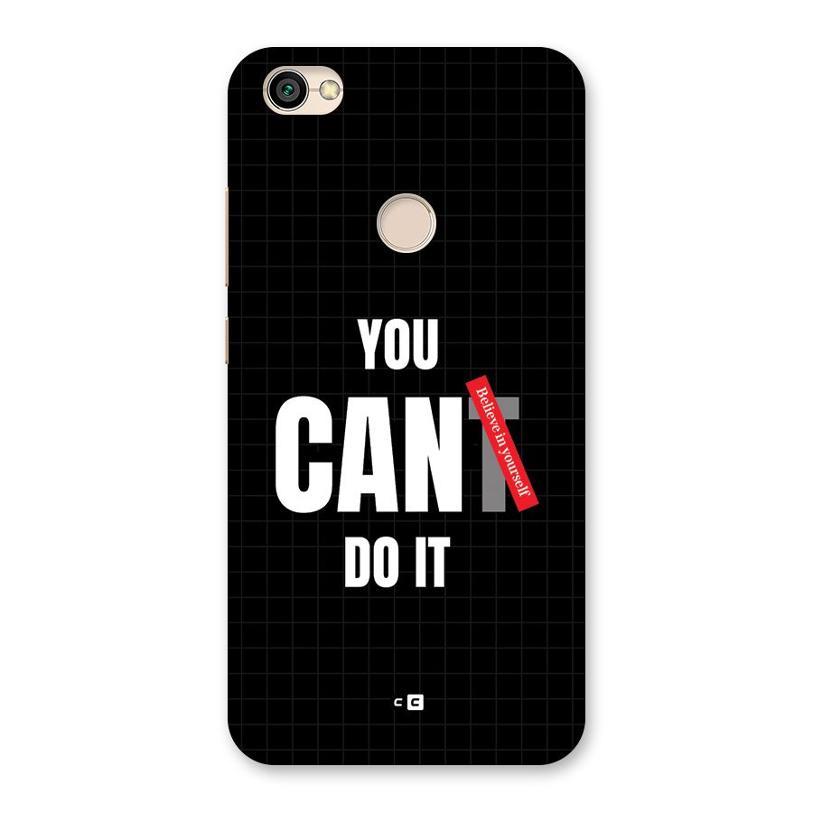 You Can Do It Back Case for Redmi Y1 2017