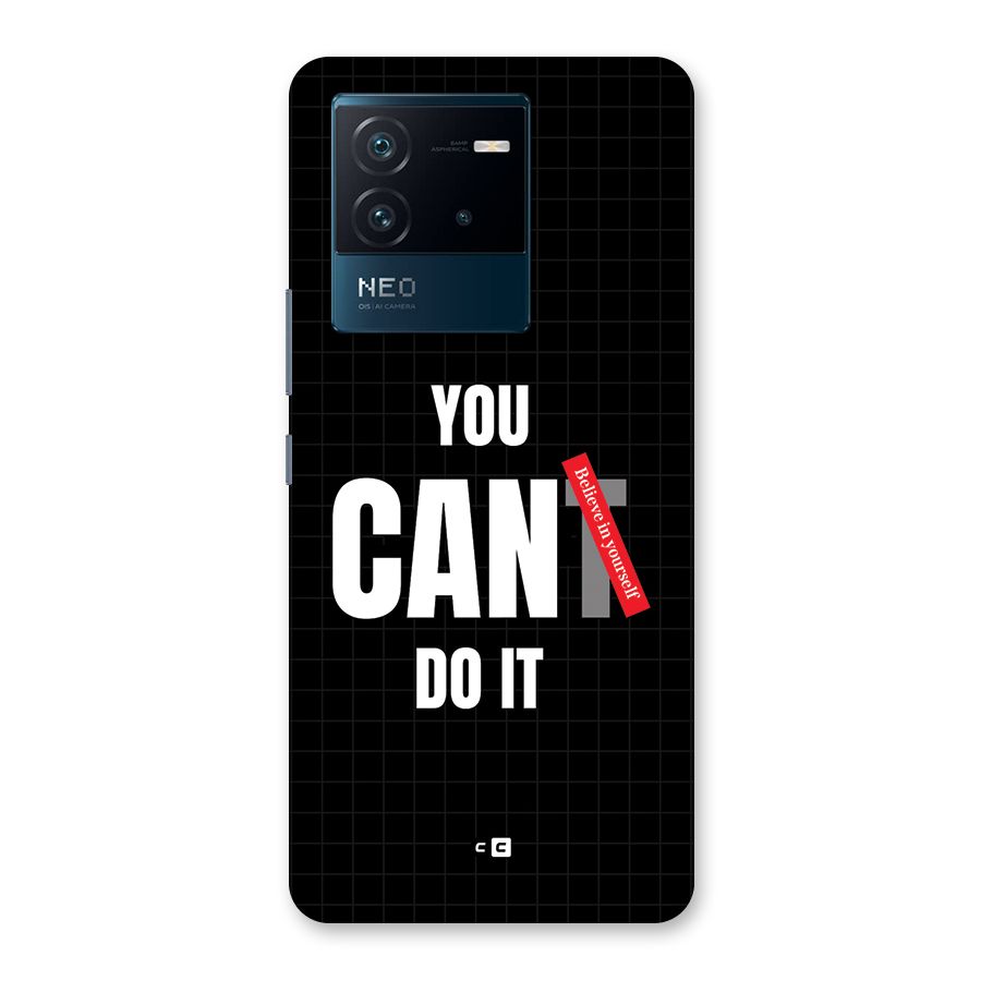 You Can Do It Back Case for Vivo iQOO Neo 6 5G