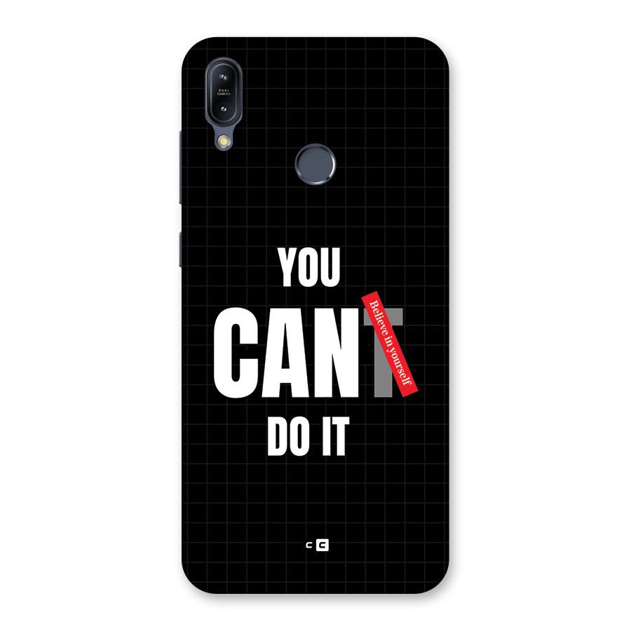 You Can Do It Back Case for Zenfone Max M2