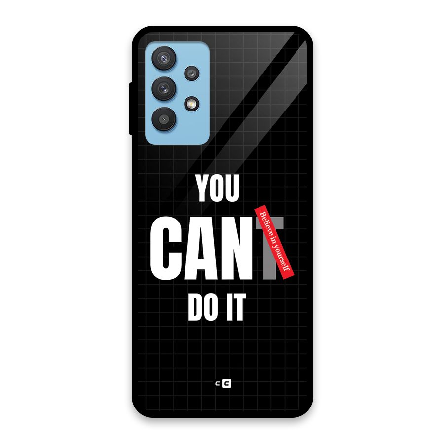 You Can Do It Glass Back Case for Galaxy M32 5G