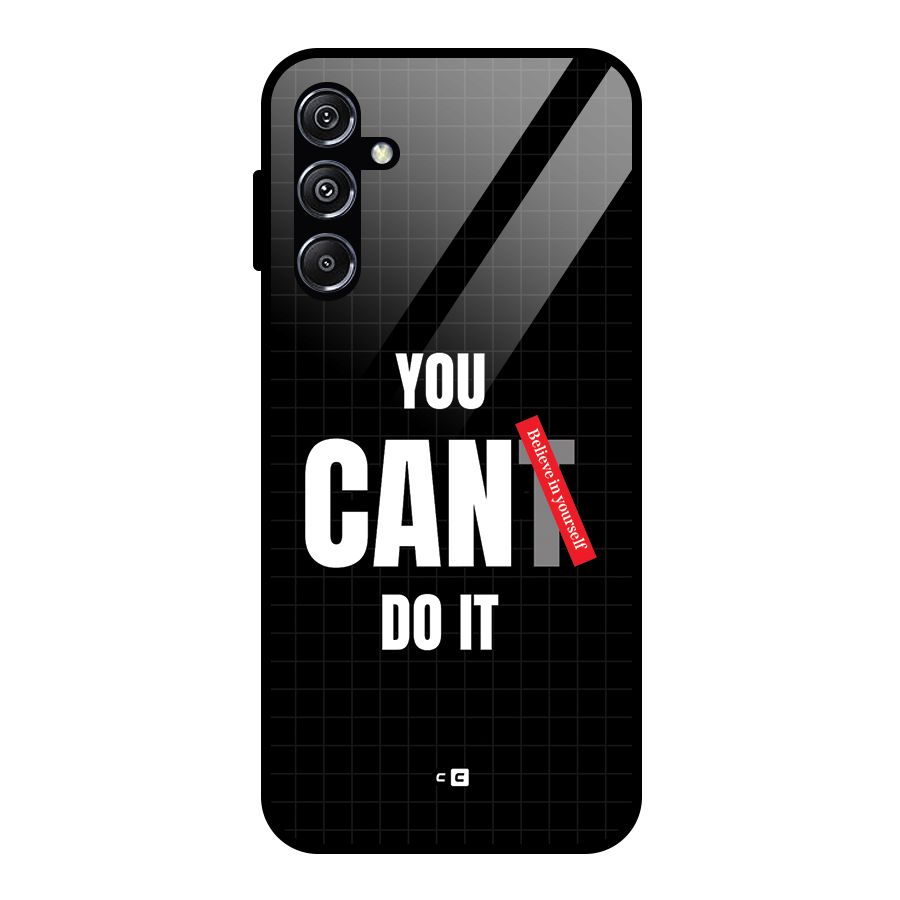 You Can Do It Glass Back Case for Galaxy M34 5G