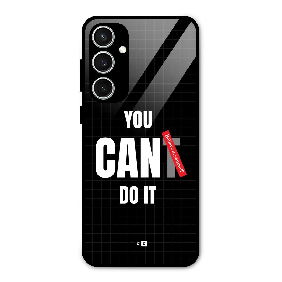 You Can Do It Glass Back Case for Galaxy S23 FE
