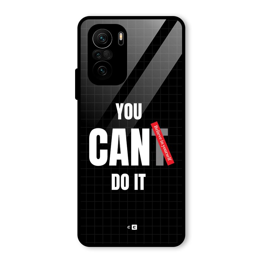 You Can Do It Glass Back Case for Mi 11X Pro