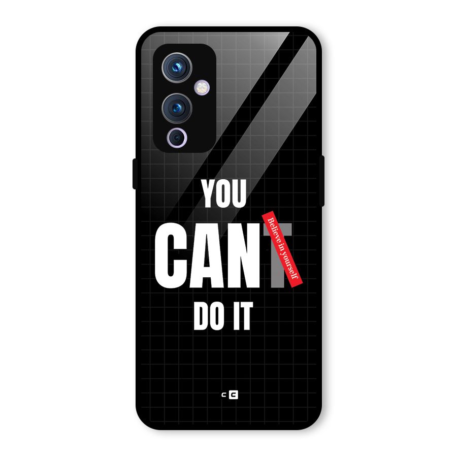 You Can Do It Glass Back Case for OnePlus 9