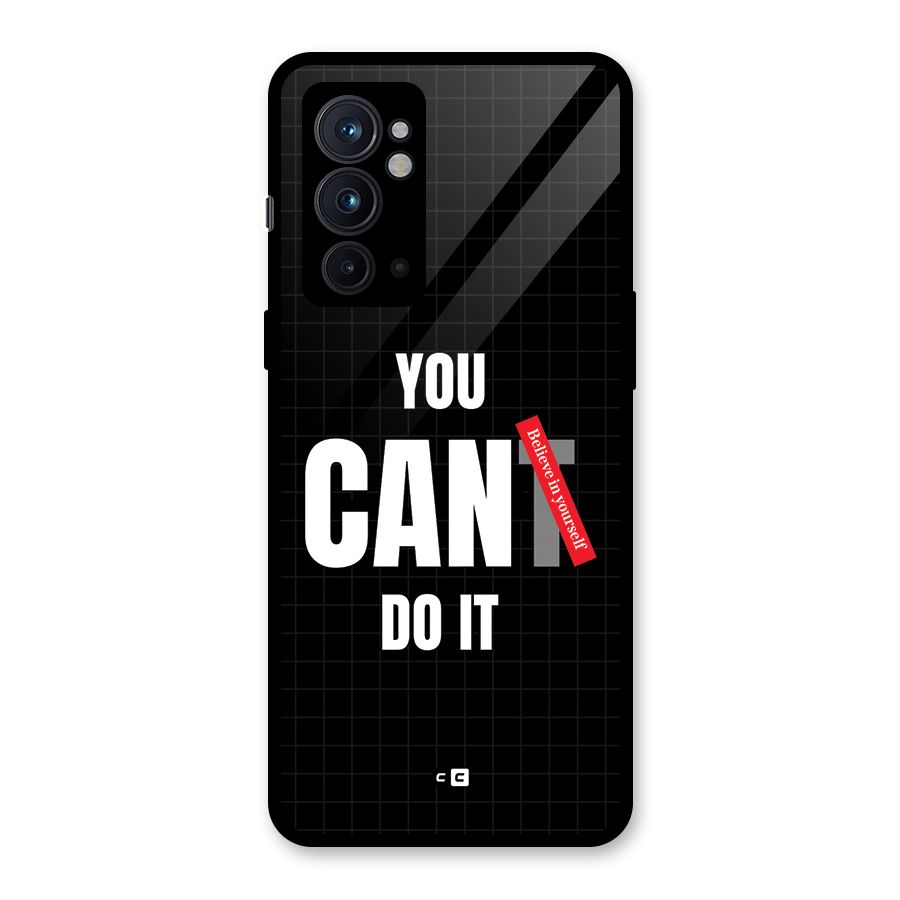 You Can Do It Glass Back Case for OnePlus 9RT 5G
