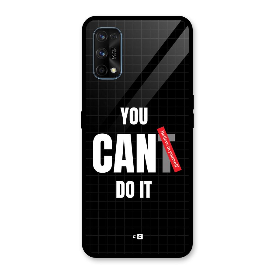 You Can Do It Glass Back Case for Realme 7 Pro