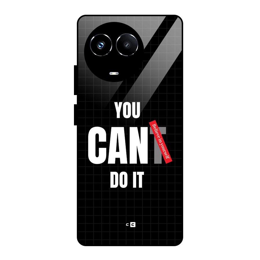 You Can Do It Glass Back Case for Realme Narzo 60X