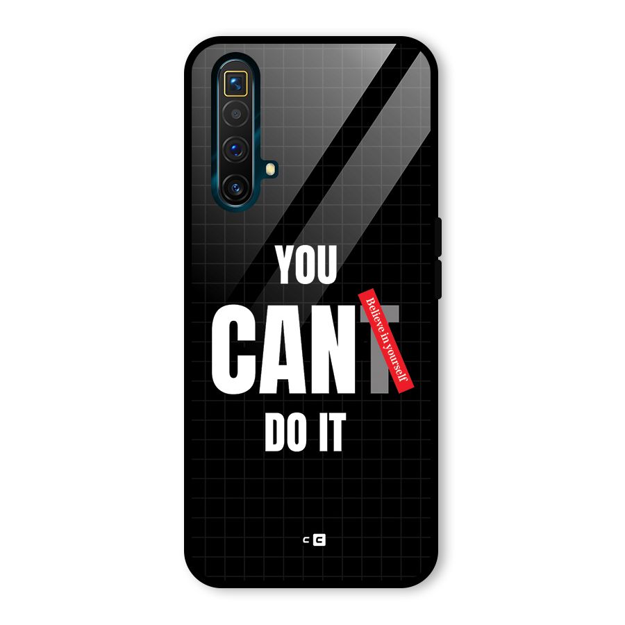 You Can Do It Glass Back Case for Realme X3