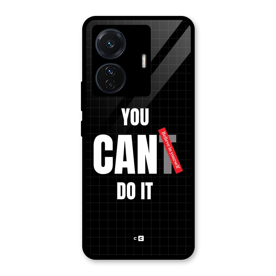 You Can Do It Glass Back Case for Vivo T1 Pro
