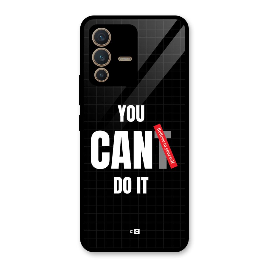 You Can Do It Glass Back Case for Vivo V23 5G