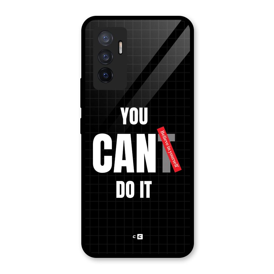You Can Do It Glass Back Case for Vivo V23e