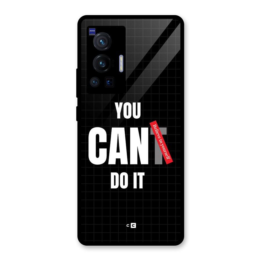 You Can Do It Glass Back Case for Vivo X70 Pro