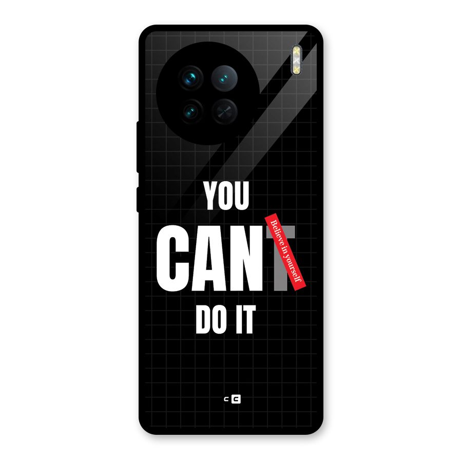 You Can Do It Glass Back Case for Vivo X90