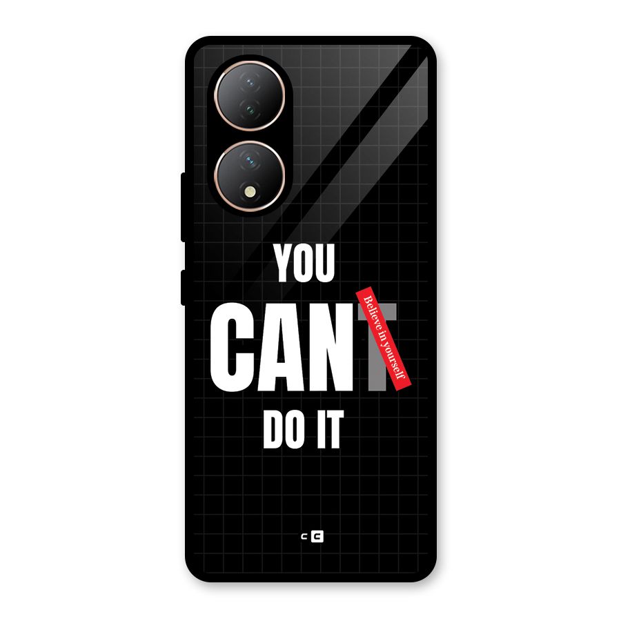 You Can Do It Glass Back Case for Vivo Y100A