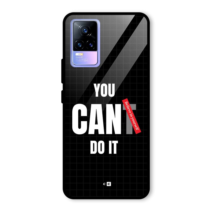 You Can Do It Glass Back Case for Vivo Y73