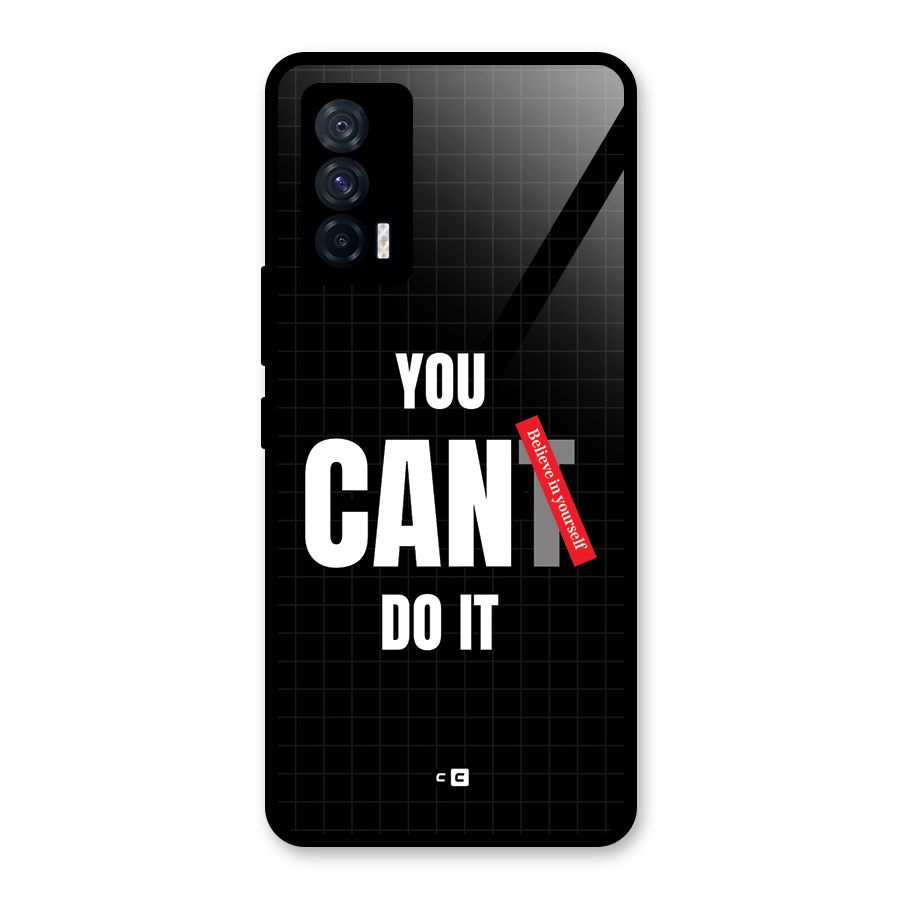 You Can Do It Glass Back Case for Vivo iQOO 7 5G