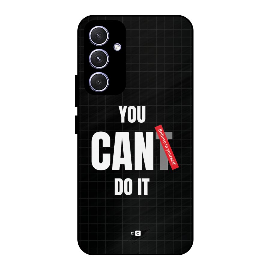 You Can Do It Metal Back Case for Galaxy A54
