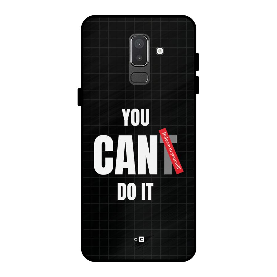 You Can Do It Metal Back Case for Galaxy On8 (2018)
