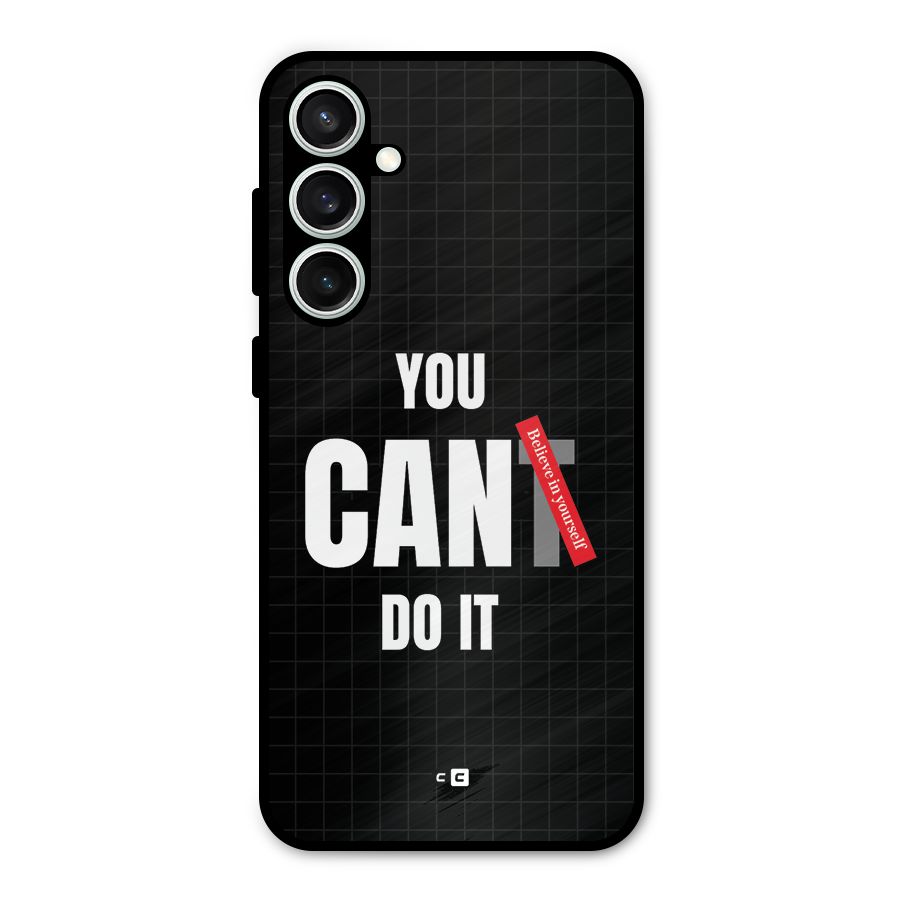 You Can Do It Metal Back Case for Galaxy S23 FE