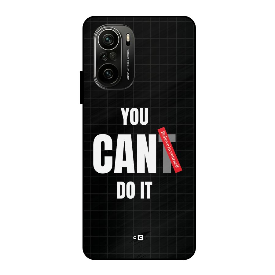 You Can Do It Metal Back Case for Mi 11X Pro