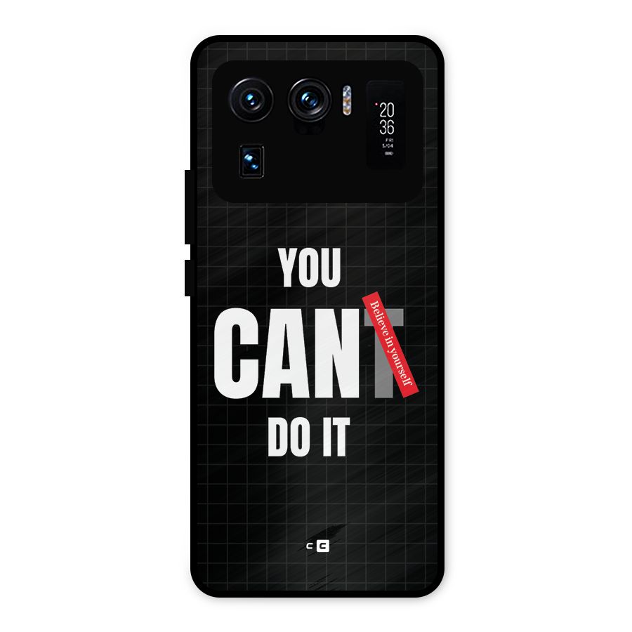 You Can Do It Metal Back Case for Mi 11 Ultra