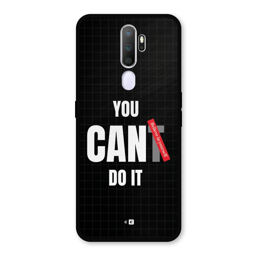 You Can Do It Metal Back Case for Oppo A9 (2020)
