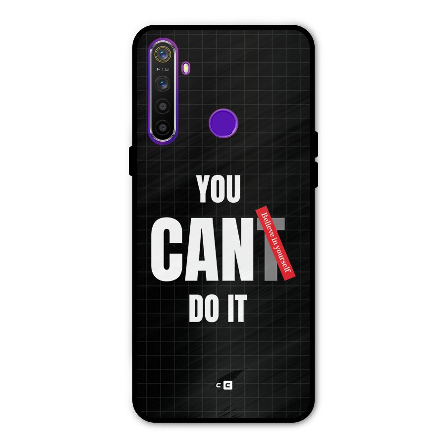 You Can Do It Metal Back Case for Realme Narzo 10
