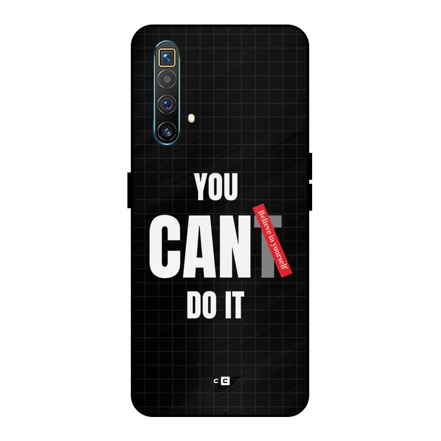 You Can Do It Metal Back Case for Realme X3