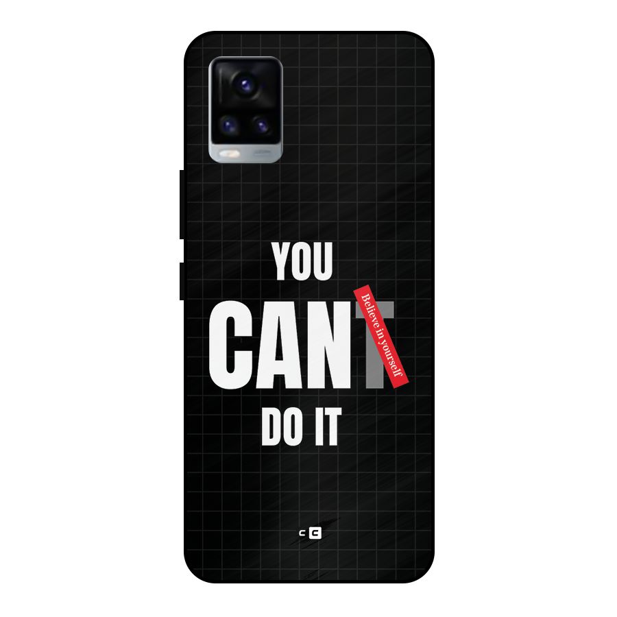 You Can Do It Metal Back Case for Vivo V20 2021