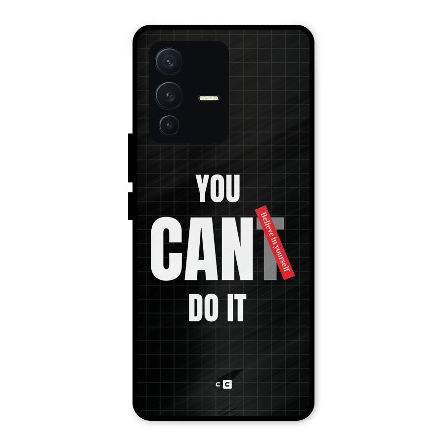 You Can Do It Metal Back Case for Vivo V23 5G