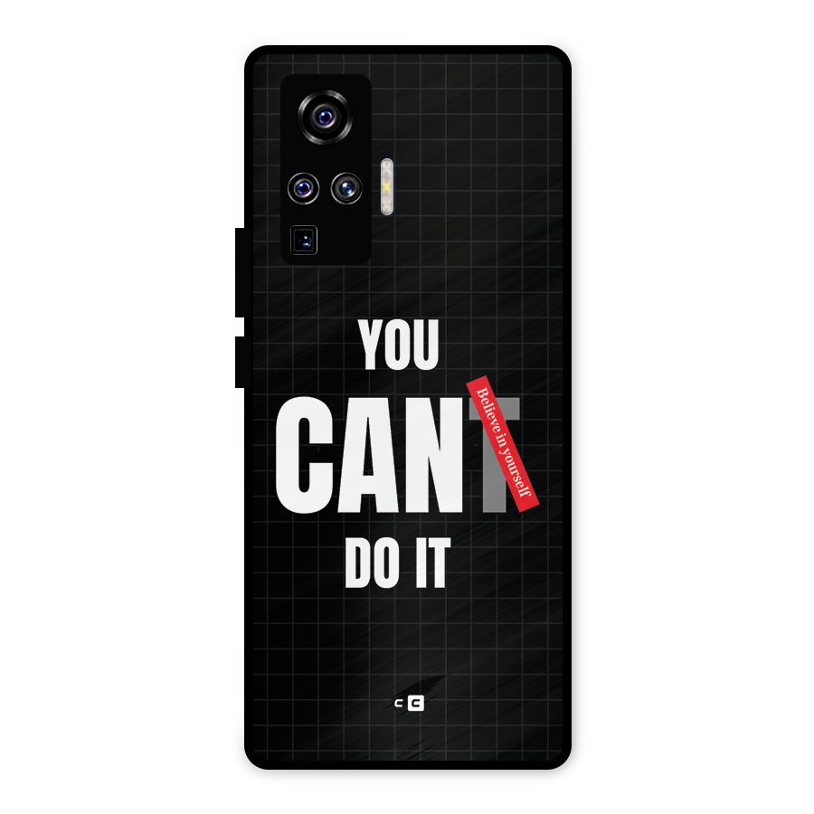 You Can Do It Metal Back Case for Vivo X50 Pro