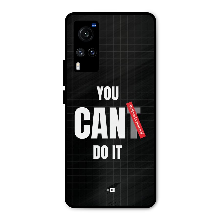 You Can Do It Metal Back Case for Vivo X60