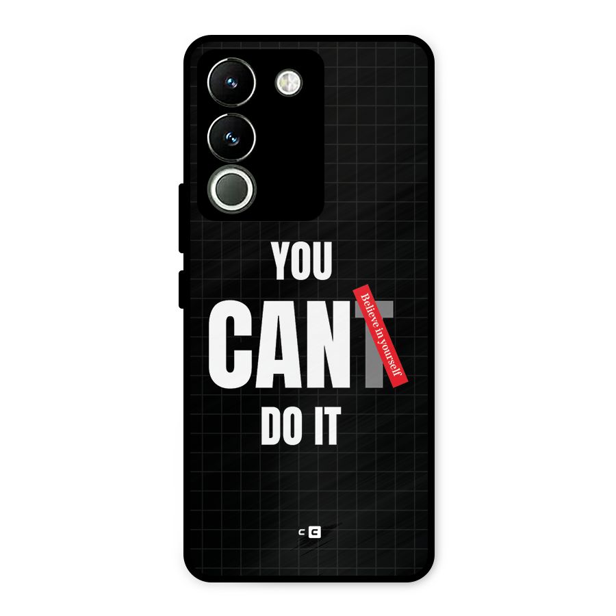 You Can Do It Metal Back Case for Vivo Y200