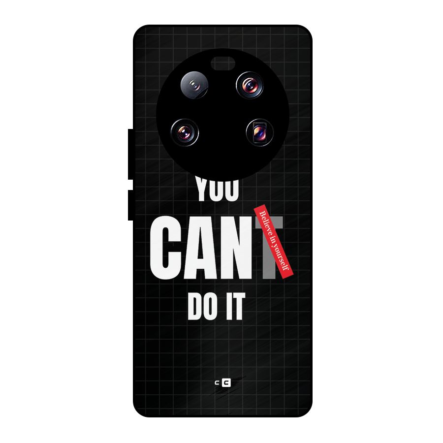 You Can Do It Metal Back Case for Xiaomi 13 Ultra