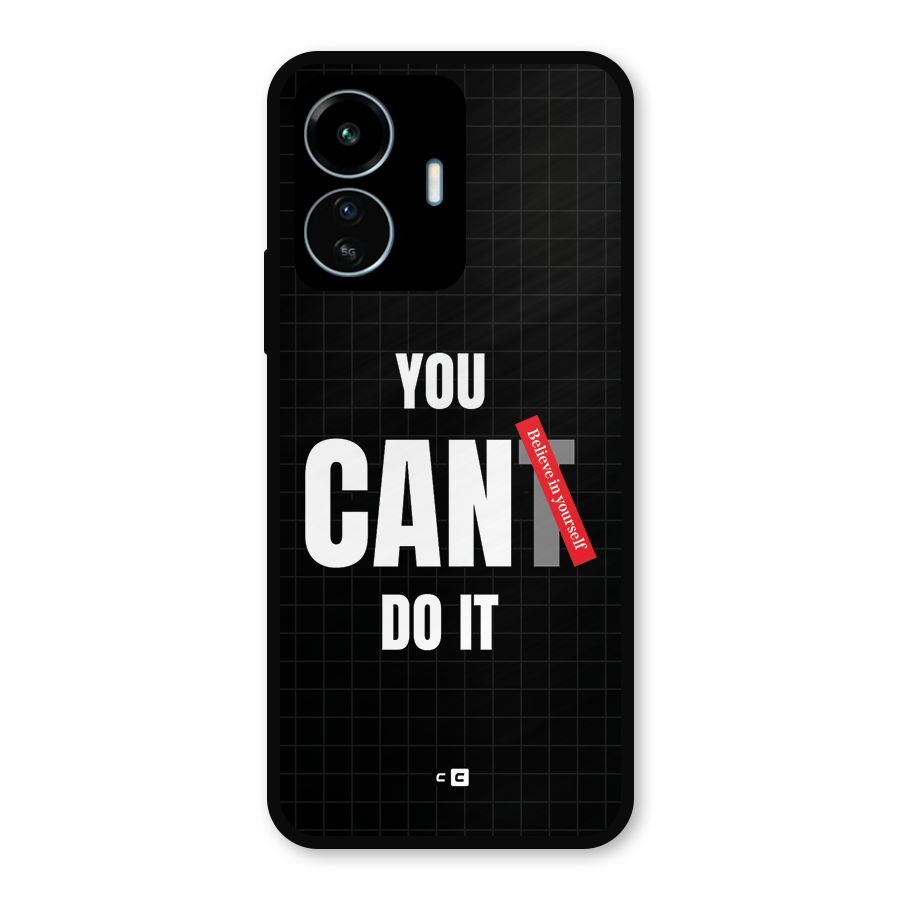 You Can Do It Metal Back Case for vivo iQOO Z6 Lite 5G