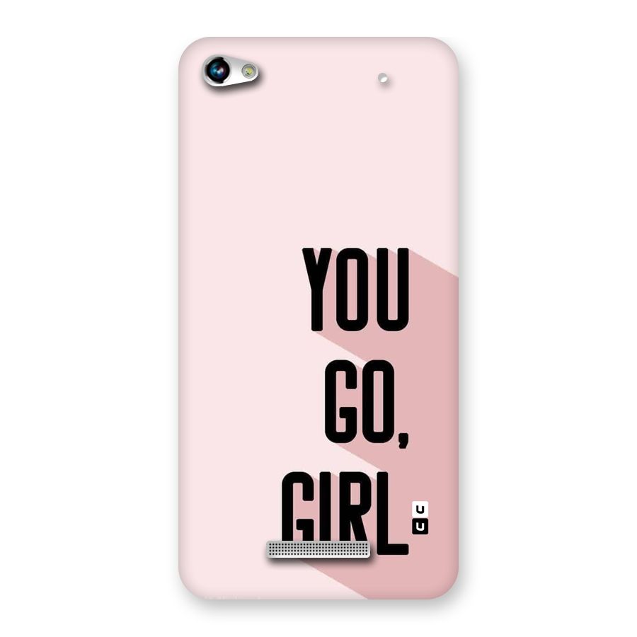 You Go Girl Shadow Back Case for Canvas Hue 2 A316