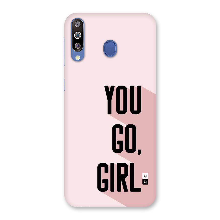 You Go Girl Shadow Back Case for Galaxy M30