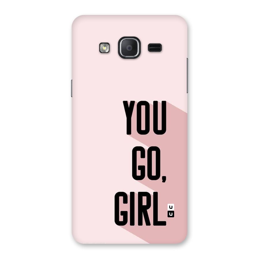 You Go Girl Shadow Back Case for Galaxy On7 Pro