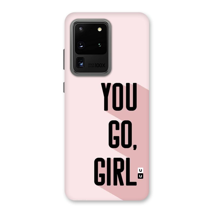 You Go Girl Shadow Back Case for Galaxy S20 Ultra