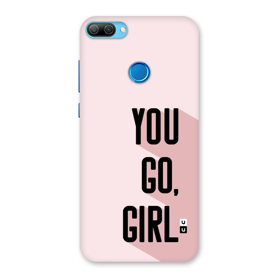 You Go Girl Shadow Back Case for Honor 9N