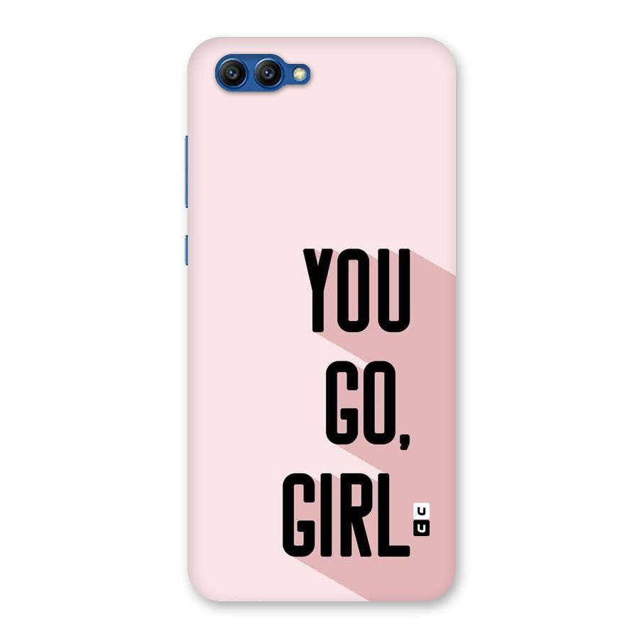 You Go Girl Shadow Back Case for Honor View 10
